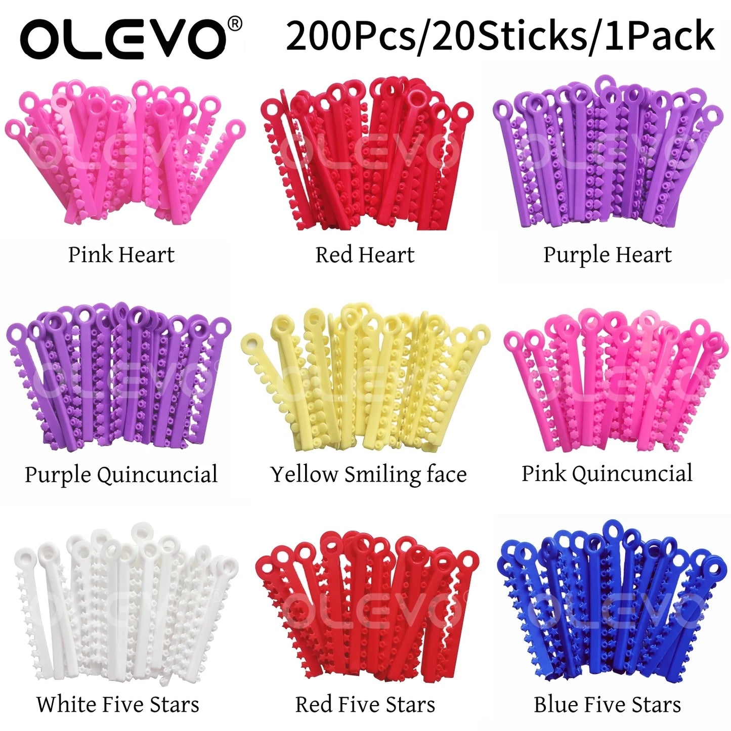 Dental Orthodontic Ligature Ties