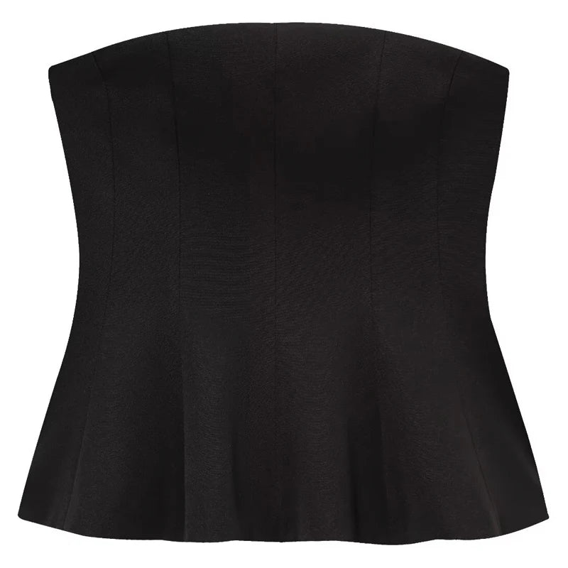 HXAO Corset Tube Top