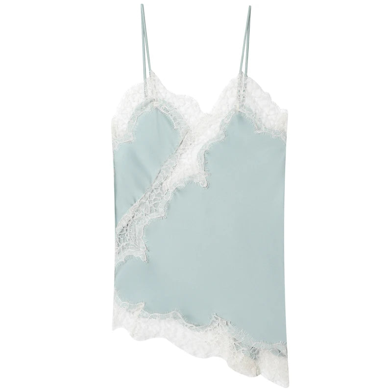 Asymmetrical Slip Top Y2K
