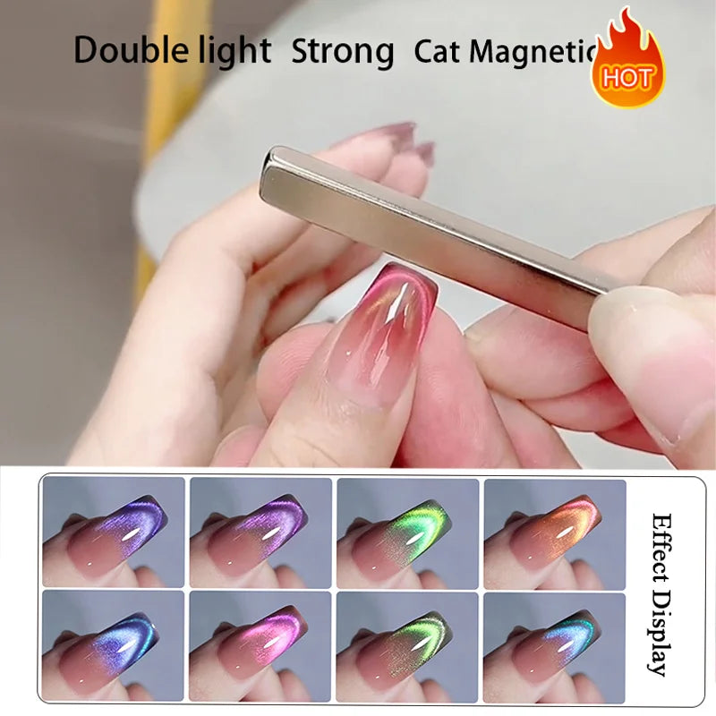 BORN PRETTY 10ml Pink Glass Cat Magnetic Gel