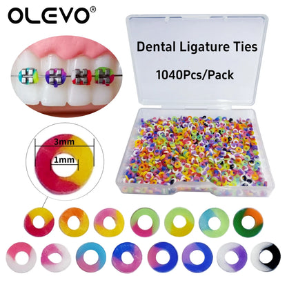 Dental Orthodontic Ligature Ties