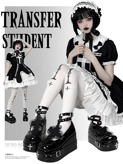 Gothic Bride Lolita Shoes