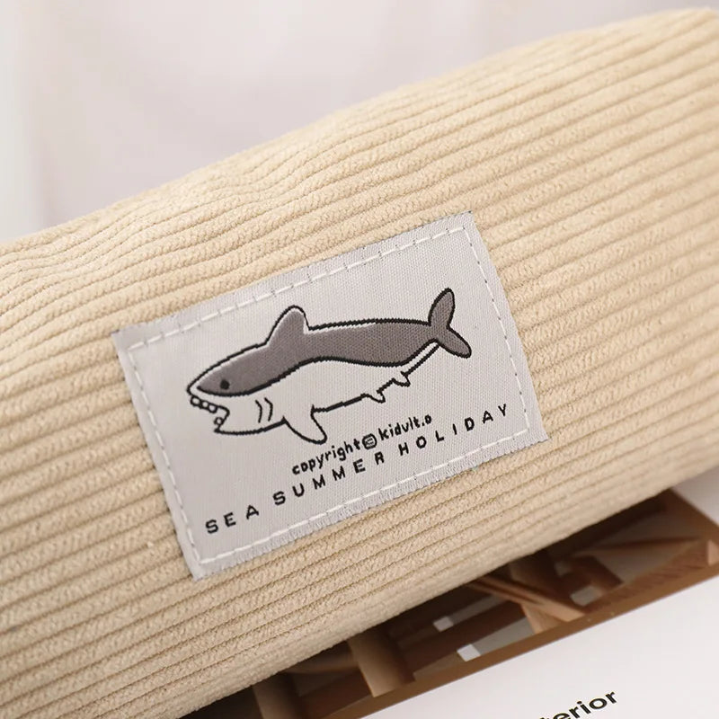 Cute Corduroy Pencil Case