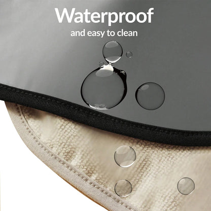 3Pcs/4Pcs Terry Cloth Waterproof Bibs