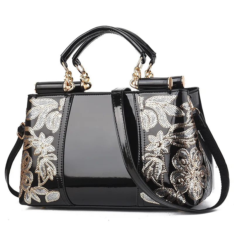 Leather Shiny Womens Bag