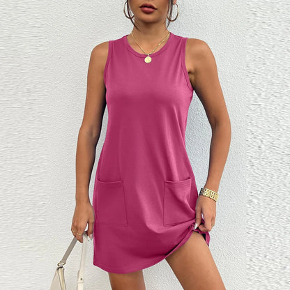 Sleeveless Mini Tank Dress