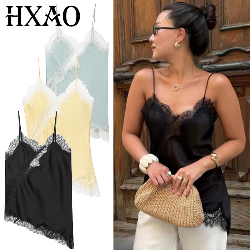 Asymmetrical Slip Top Y2K
