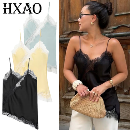Asymmetrical Slip Top Y2K