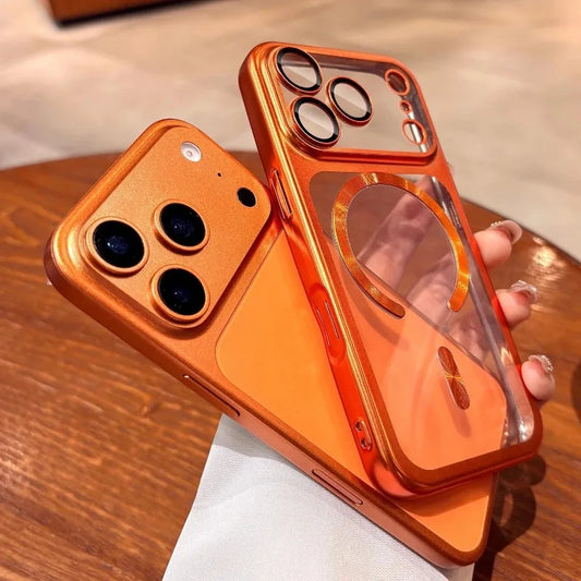 Magsafe Magnetic Case for IPhone 17 17Pro 17 Pro Max 17 Air Original Soft TPU Camera Protector Cover