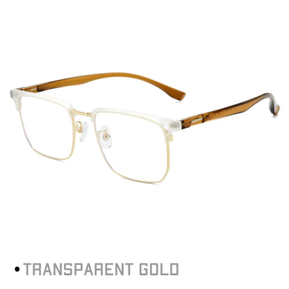 Gmei Optical Retro Alloy TR90 Men Glasses