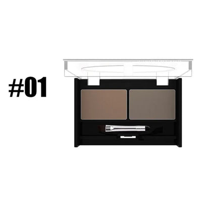 Eyeshadow Cake Makeup 2 Color Waterproof