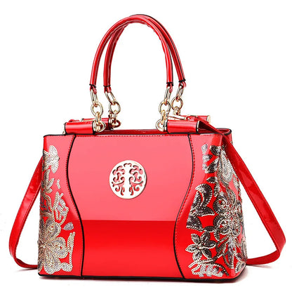 Leather Shiny Womens Bag