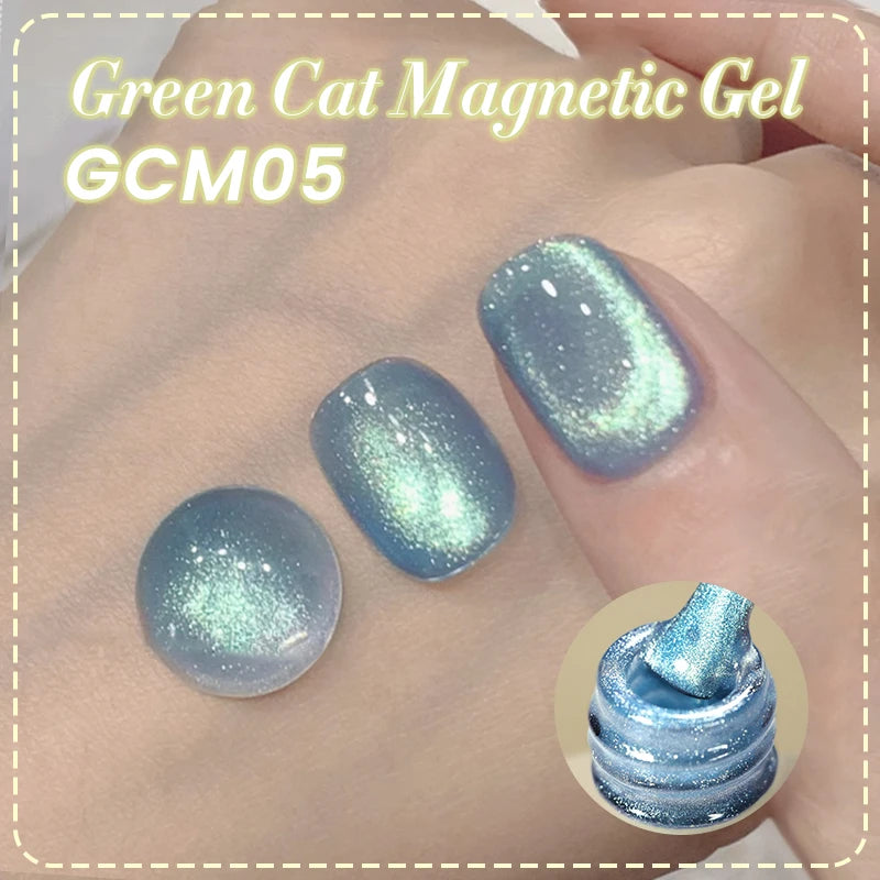 BORN PRETTY 10ml Pink Glass Cat Magnetic Gel