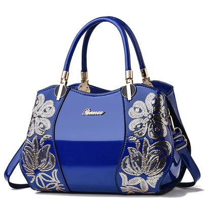 Leather Shiny Womens Bag