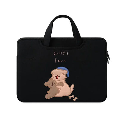 Cute Cartoon Bear Laptop Bag Notebook Sleeves