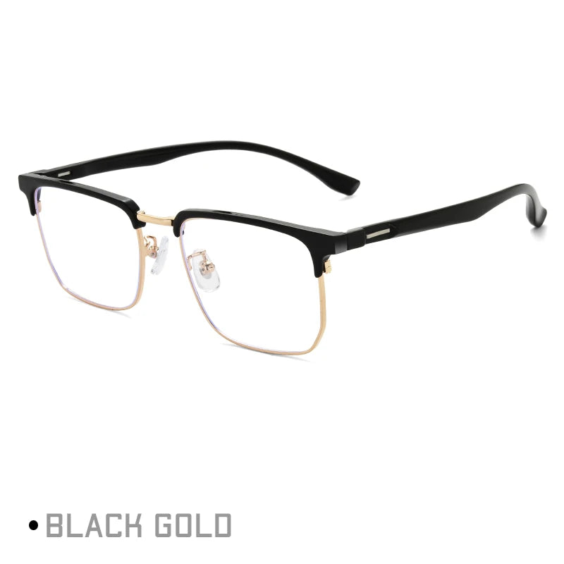 Gmei Optical Retro Alloy TR90 Men Glasses