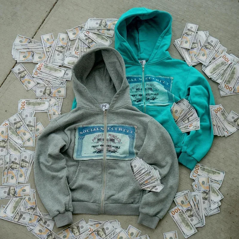Y2K Retro Autumn Hoodies