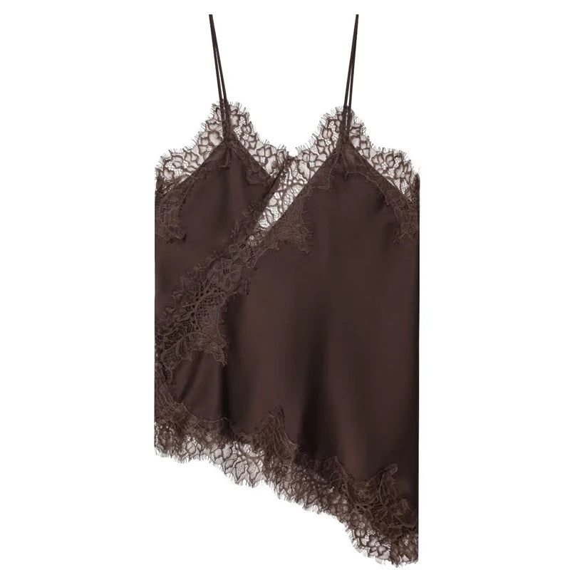 Asymmetrical Slip Top Y2K