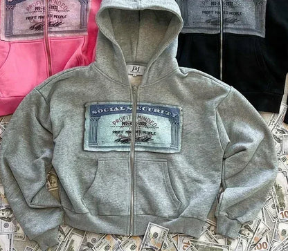 Y2K Retro Autumn Hoodies