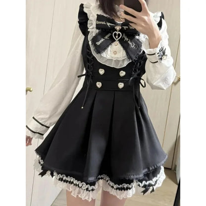 Japanese Style Lolita 2 Piece Set Y2k