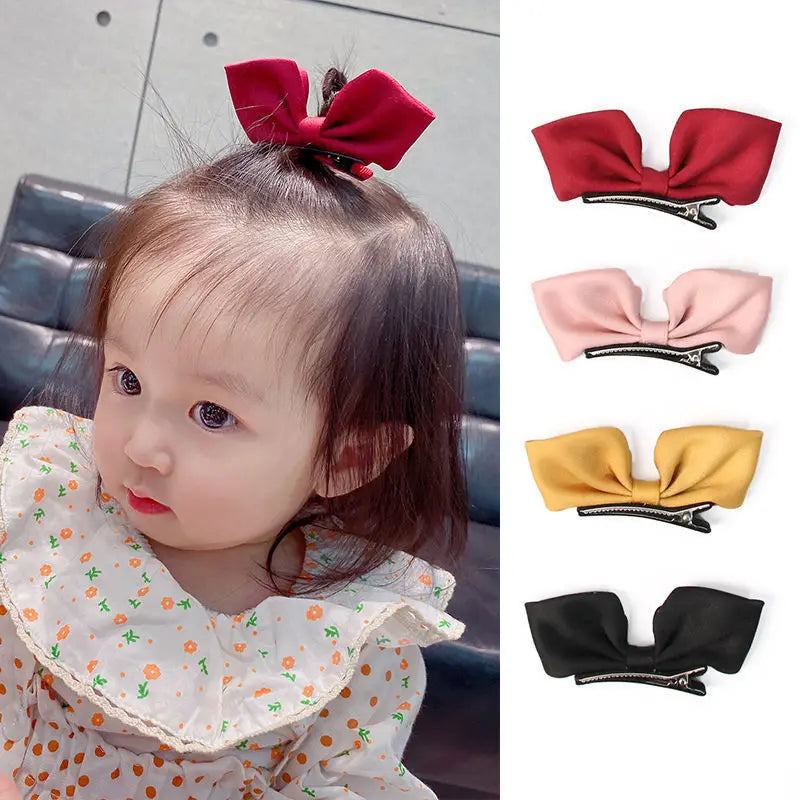 2PCS New Korean Bow Hairpins Children