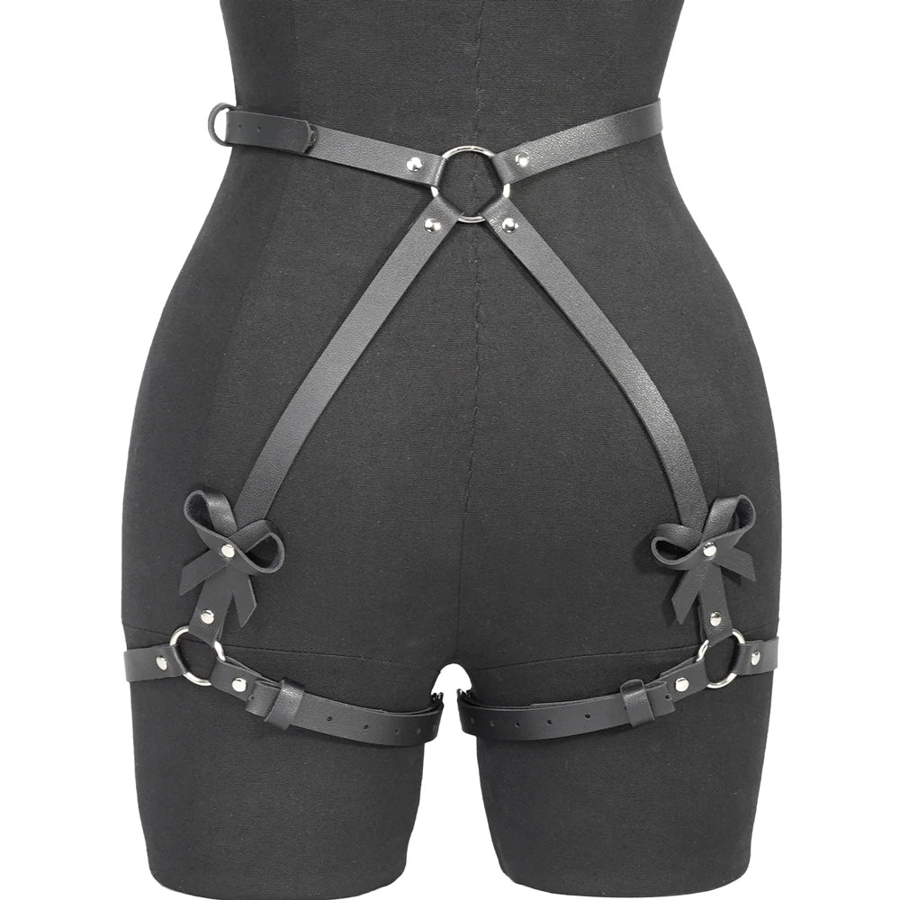 Leg Harness Thigh Garter Gothic