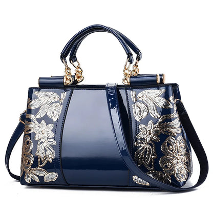 Leather Shiny Womens Bag