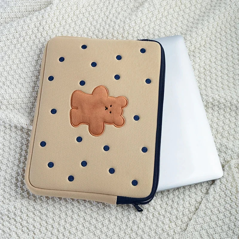 Cute Cartoon Bear Laptop Bag Notebook Sleeves