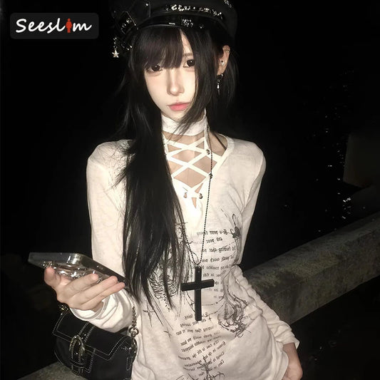 Seeslim Chic Print T Shirts