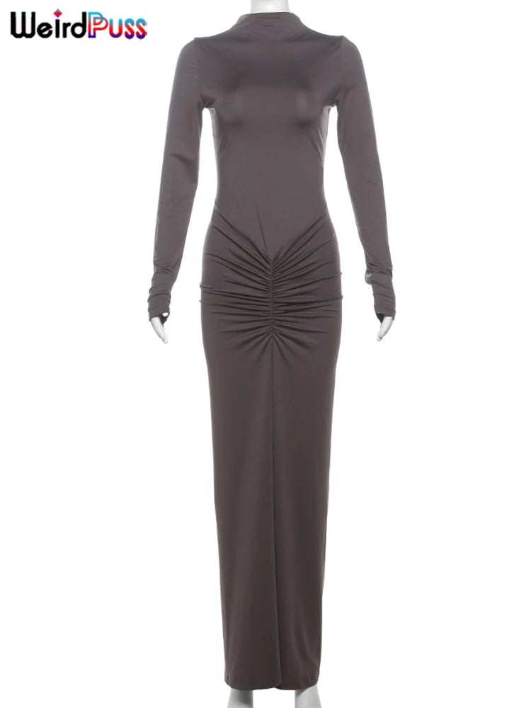 Hipster Ruched Dress