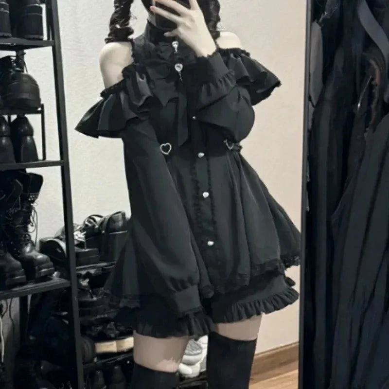 Japanese Style Lolita 2 Piece Set Y2k