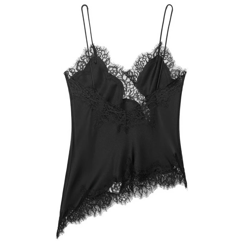 Asymmetrical Slip Top Y2K