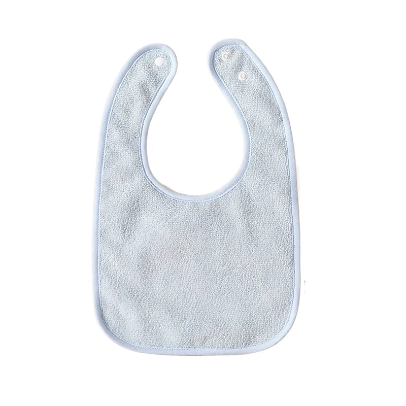3Pcs/4Pcs Terry Cloth Waterproof Bibs