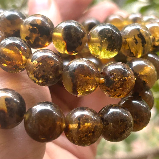 Natrural 11mm-11.5mm Genuine Baltic Amber Bracelet