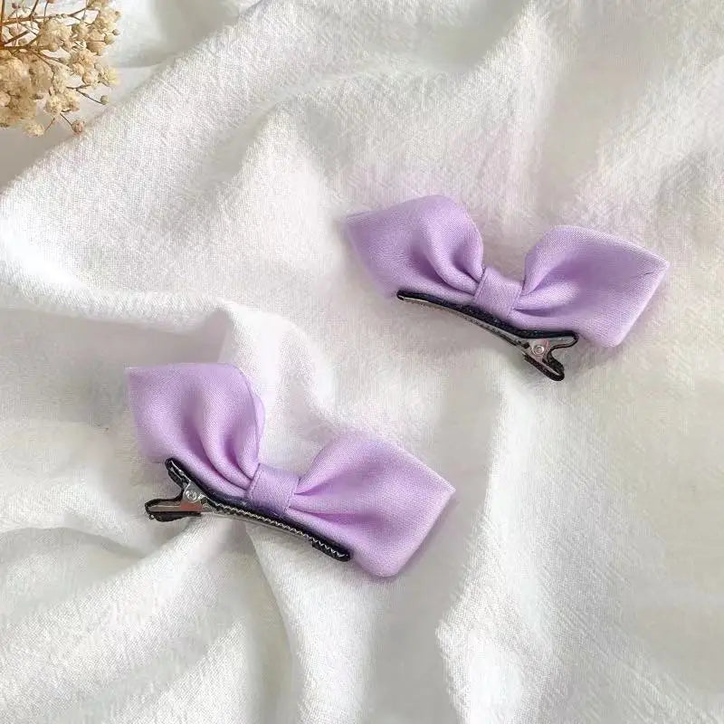 2PCS New Korean Bow Hairpins Children