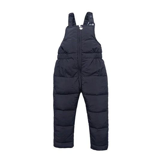 Winter Down Overalls Pants Children Ski Pants 1-5 Years