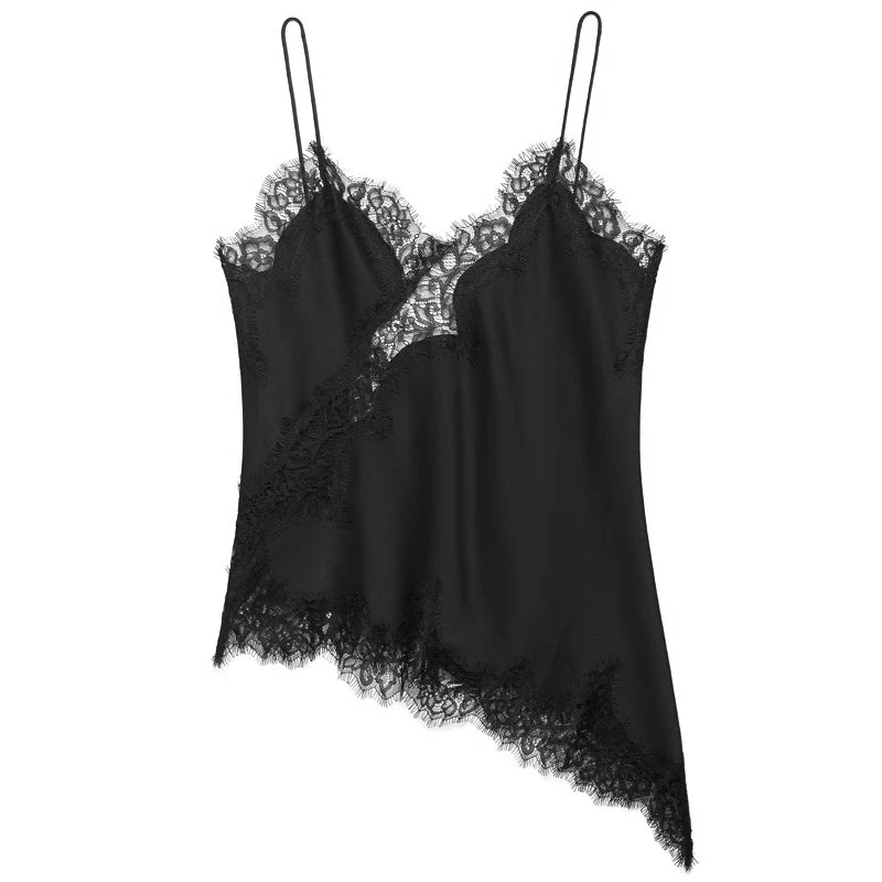 Asymmetrical Slip Top Y2K