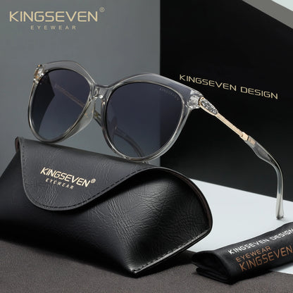 KINGSEVEN Casual Women Sunglasses Driving UV400 Polarized Protective