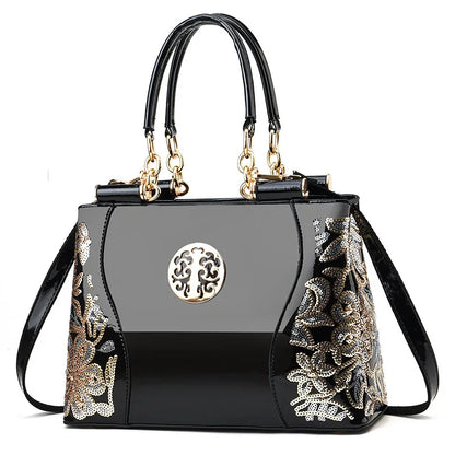 Leather Shiny Womens Bag